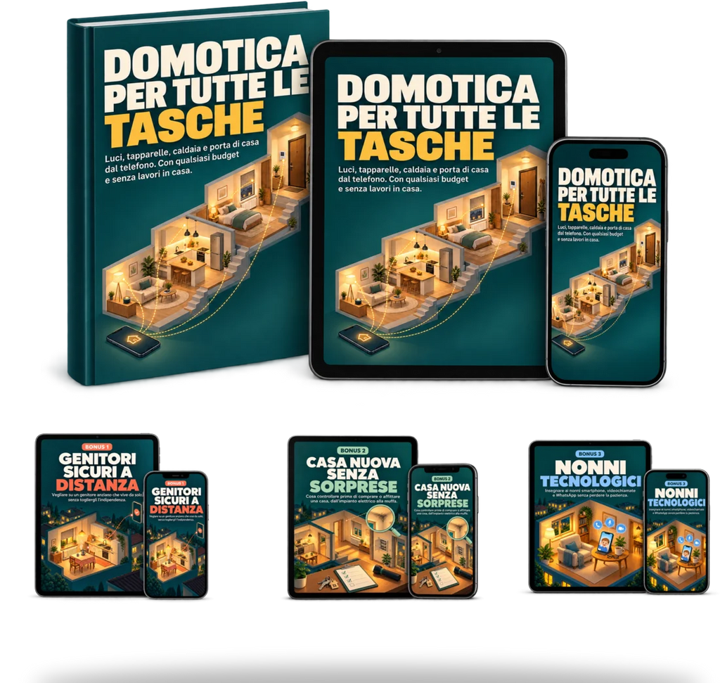 Domotica per Tutte le Tasche — guida e tre bonus