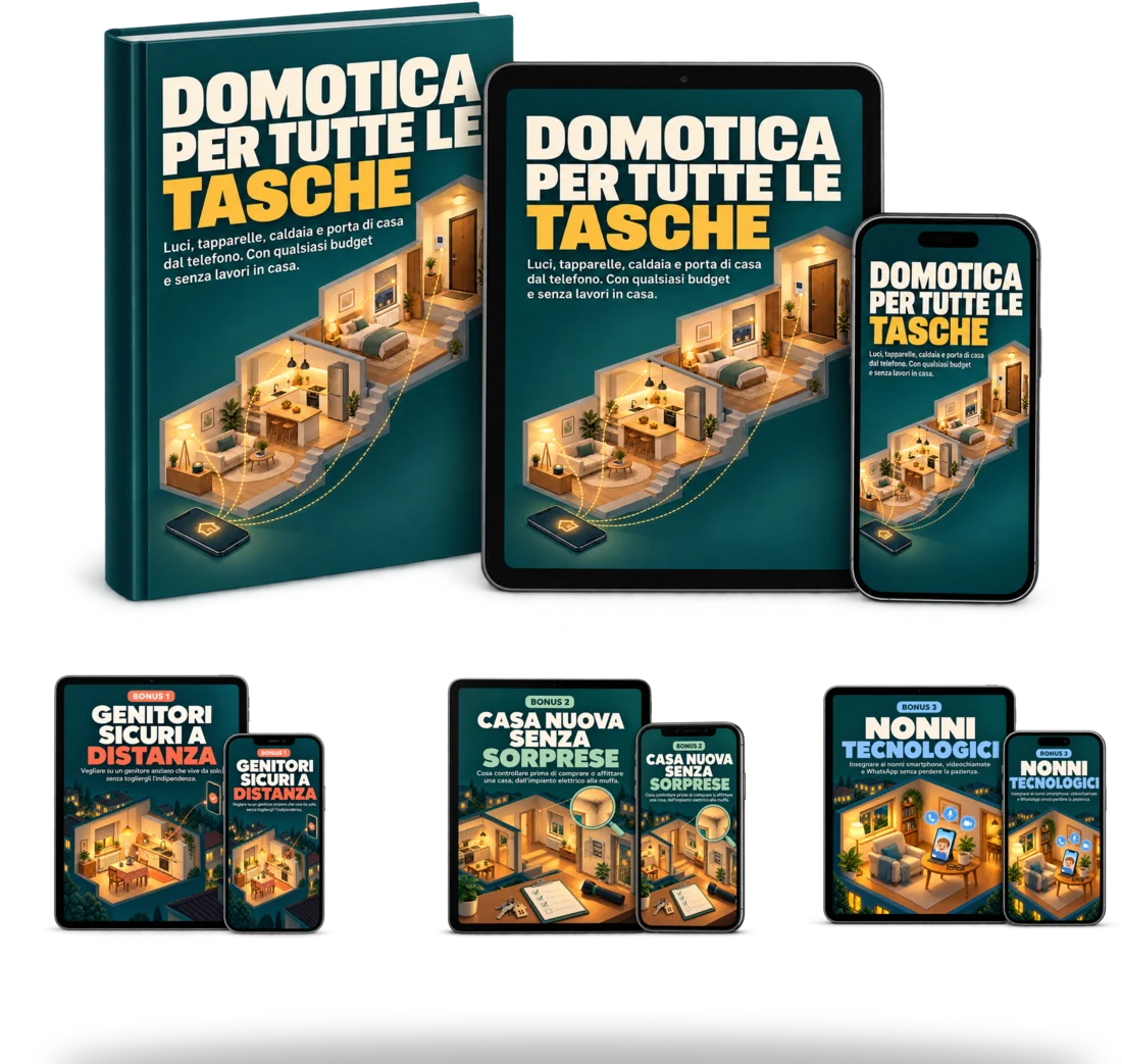 Domotica per Tutte le Tasche — guida e tre bonus